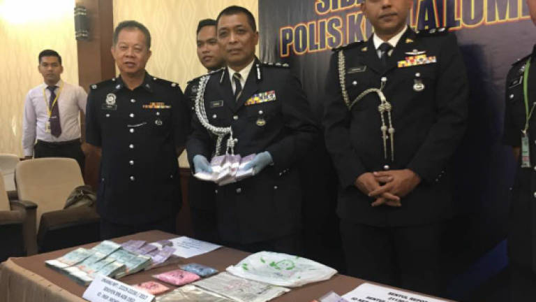 Drugs bust: City police seize ecstasy and eramin 5 pills worth RM1.5m