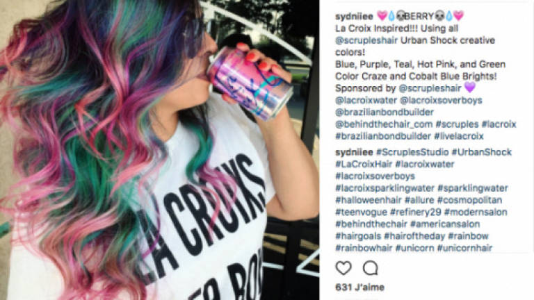 'LaCroix hair' is the latest colorful beauty trend going viral