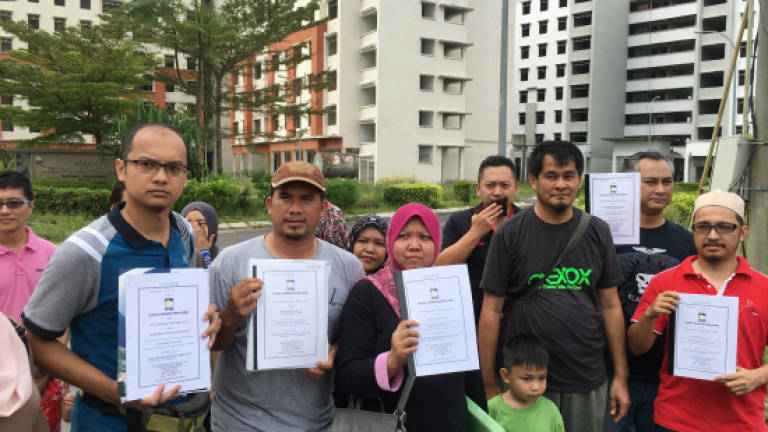 Apartment buyers rage over project delay