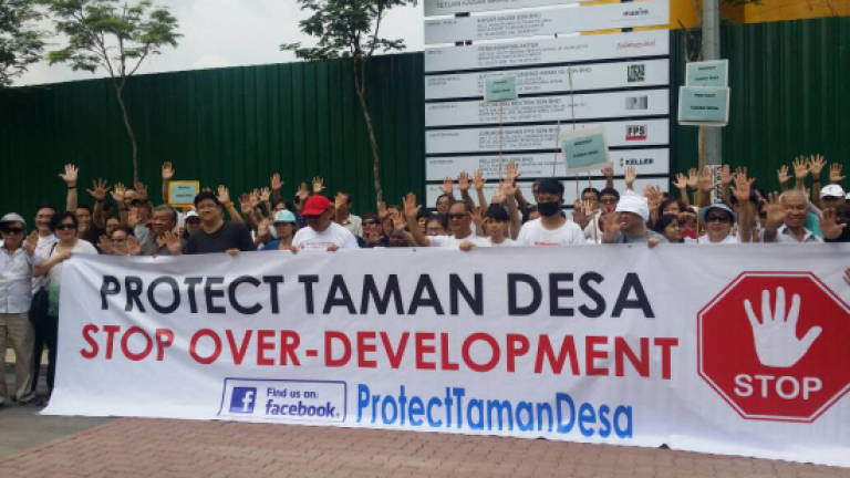 Taman Desa residents up in arms again over construction work