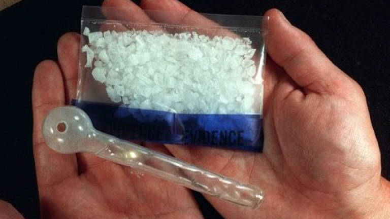 Teen with methamphetamine strapped to legs arrested at KLIA