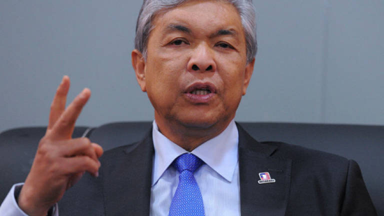 Zahid: People should reject opposition pact led by 'gila talak' leader
