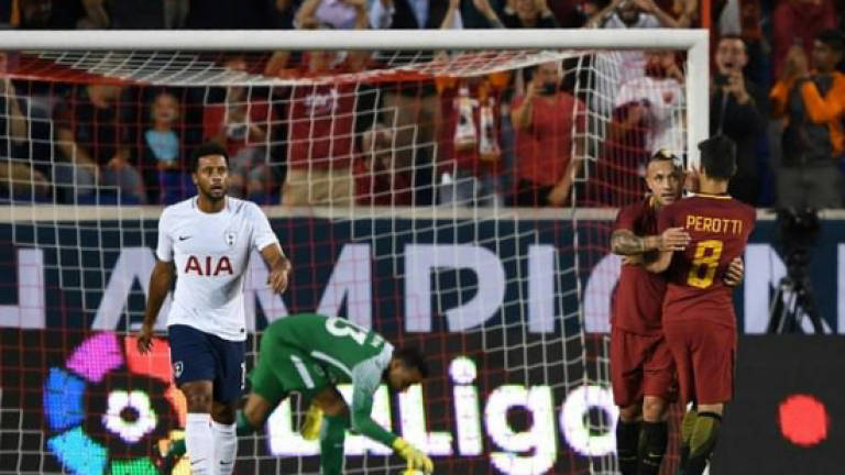 Roma withstand Tottenham fightback in 3-2 friendly win