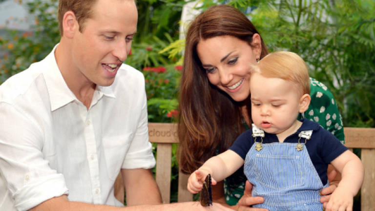 Party as Britain's little prince celebrates first birthday