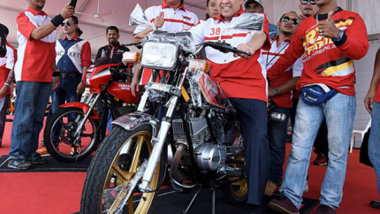 Ahmad Zahid urges motorcyclists to improve image, public perception