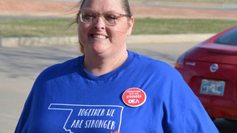 In Oklahoma, teachers struggle to make ends meet