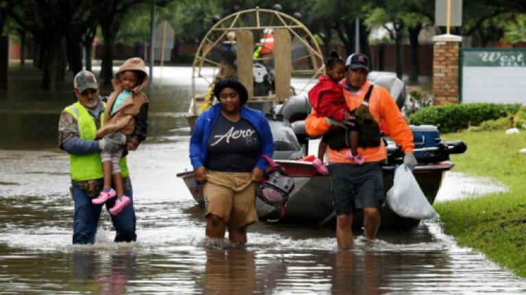 Harvey makes second landfall, hitting Louisiana