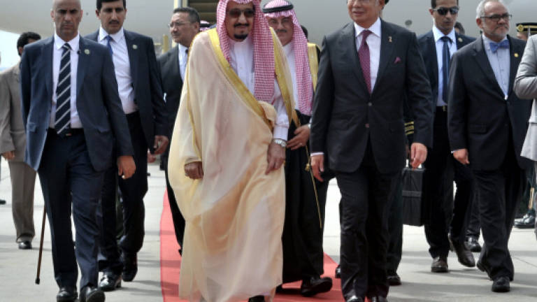 King Salman arrives in Malaysia for state visit