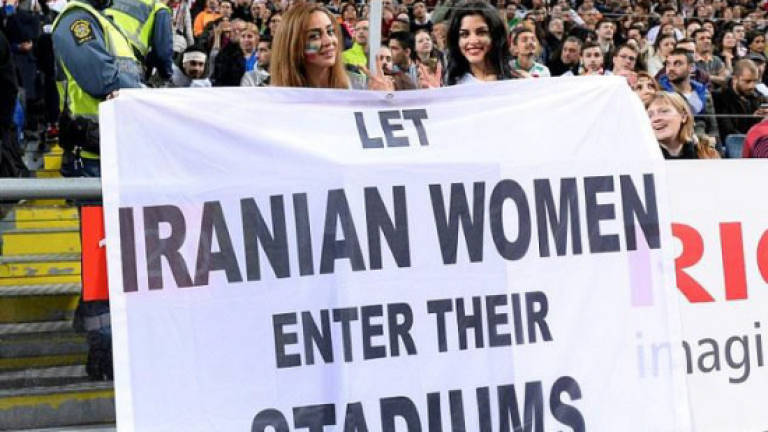 Iran hackers demand women be allowed to watch football
