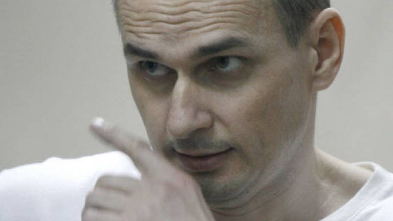 Ukrainian filmmaker jailed in Russia declares hunger strike