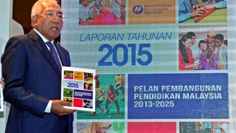 First wave of Malaysian Education Blueprint achieved 3 main targets: Mahdzir