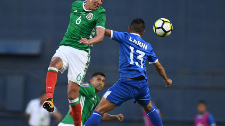 Mexico open Gold Cup defence with 3-1 win over El Salvador
