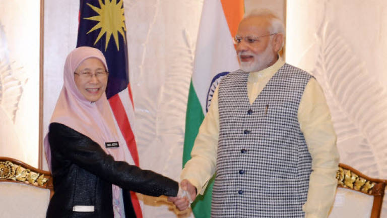 Malaysia, India agree to explore areas of mutual cooperation: Dr Wan Azizah