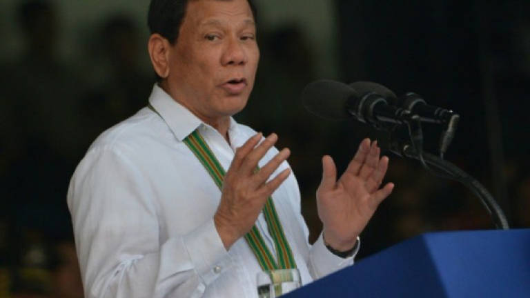 Philippines' Duterte says he will shoot criminals