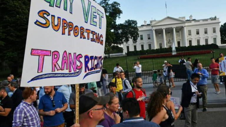 Second US judge bars Trump's military transgender ban
