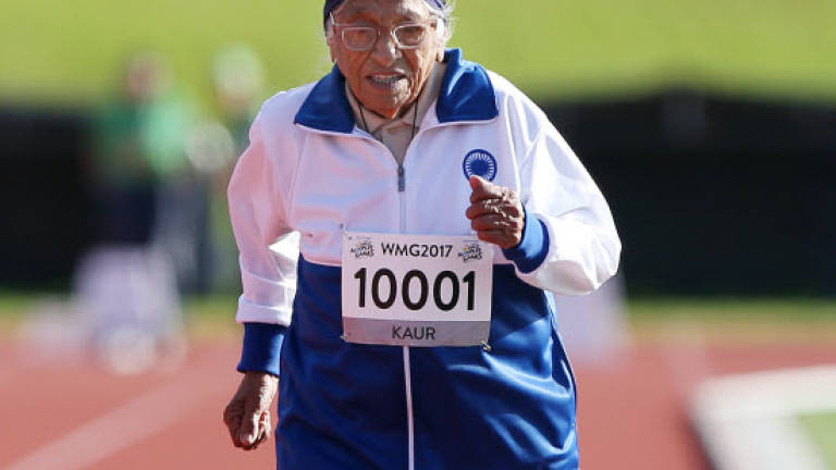 No hurry as India's inspirational centenarian wins gold
