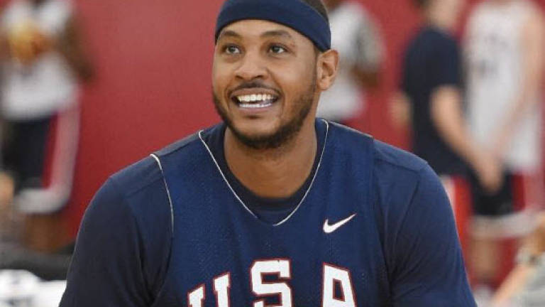 Olympics: LeBron out, Carmelo in for US team at Rio