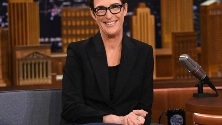 Maddow and the Trump effect: US anchor on the rise