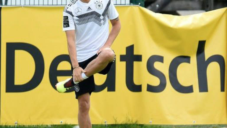 Injured Ozil to miss Germany's final World Cup warm-up