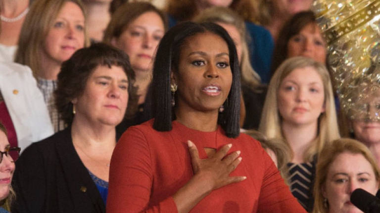 Michelle Obama issues emotive parting message