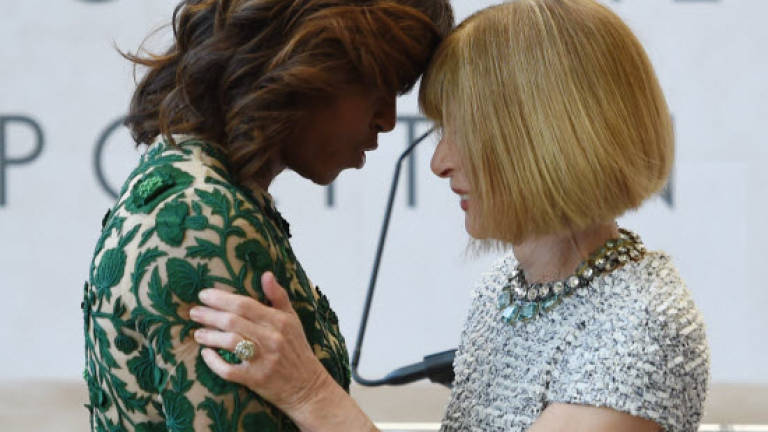 US first lady opens Anna Wintour Costume Centre