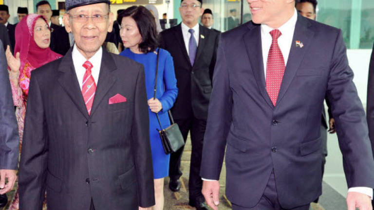 Envoys: Agong's visit to Singapore enhances bilateral ties