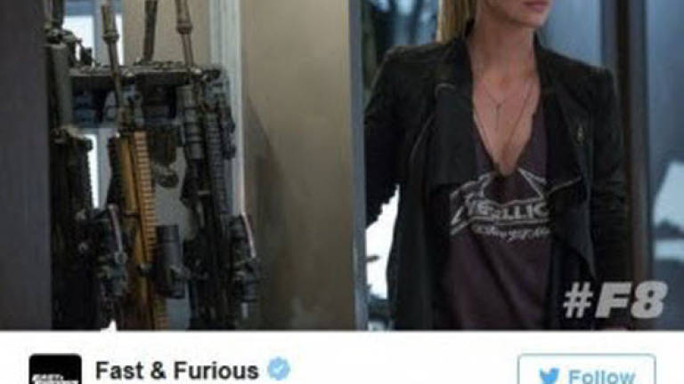 'Fast 8' releases first image of Charlize Theron's character