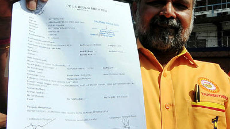 Makkal Sakti lodges police report against Mahathir