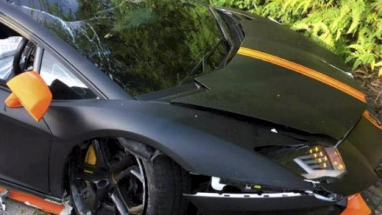 Driver of crashed Lamborghini not underage son of Tan Sri