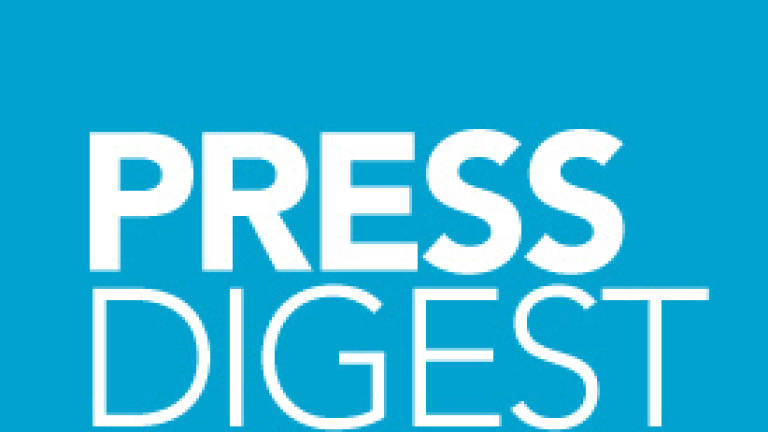 Press Digest - GE14 by the end of the year?