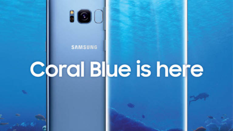 Samsung launches new coral blue Galaxy S8/S8+ smartphone