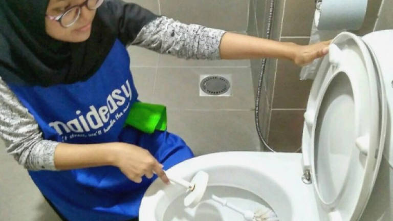 Engineering graduate resorts to cleaning houses