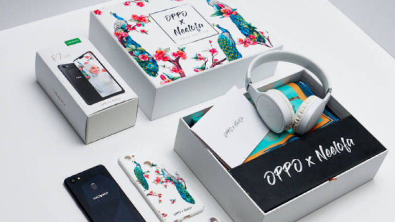 Oppo and Neelofa's limited edition phone