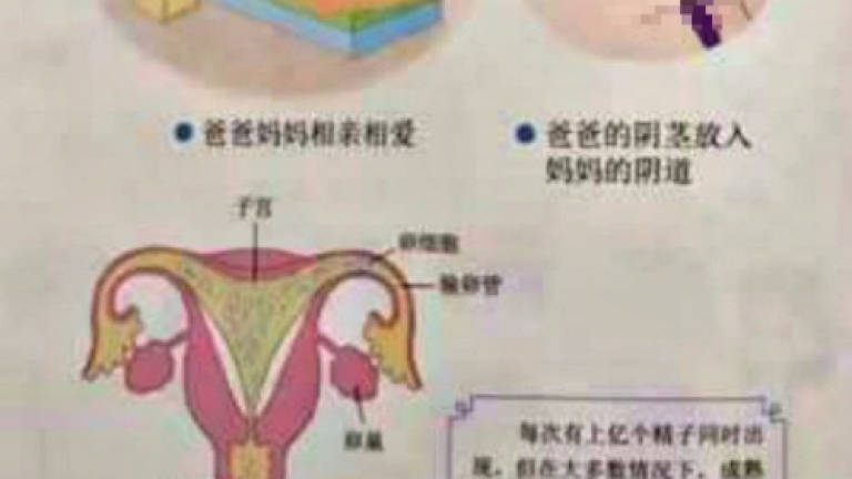 Sex education textbook for primary school shocks parents