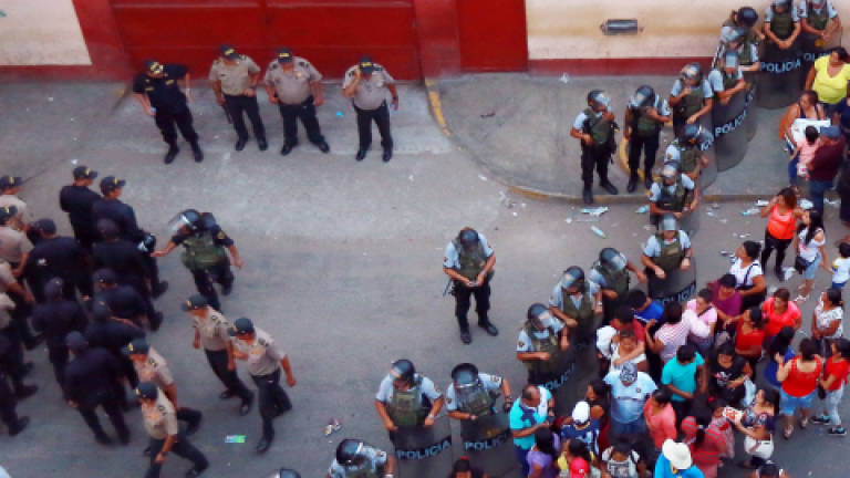 Five die in Peru juvenile detention center blaze: police