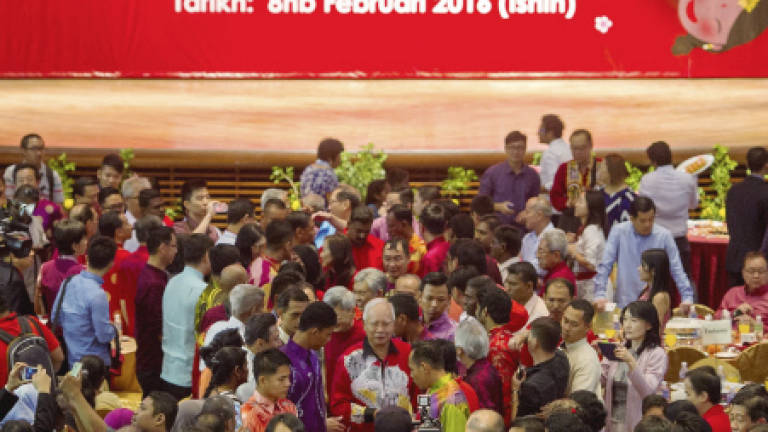 Thousands attend Gerakan CNY celebration