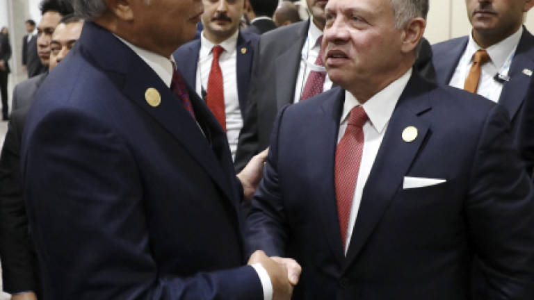 Najib meets with King Abdullah of Jordan