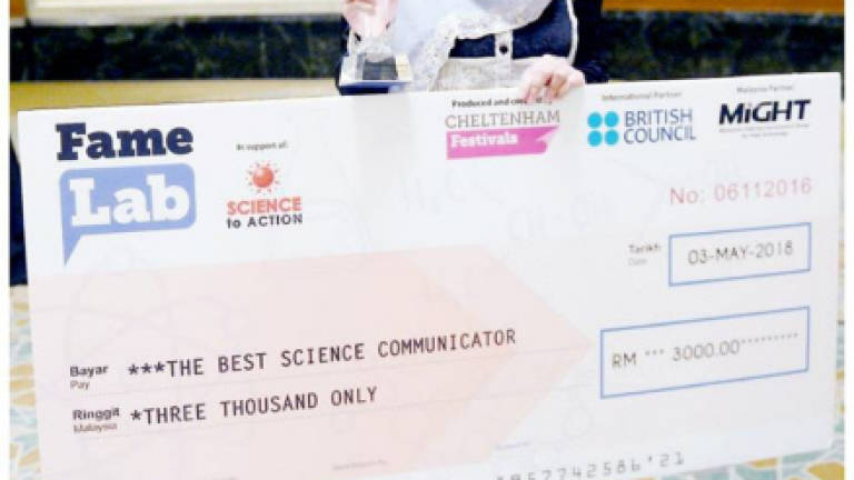 USM lecturer named World's Best Science Communicator
