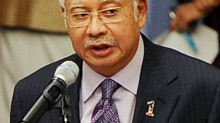 Najib addresses Georgetown University students on multipolar world