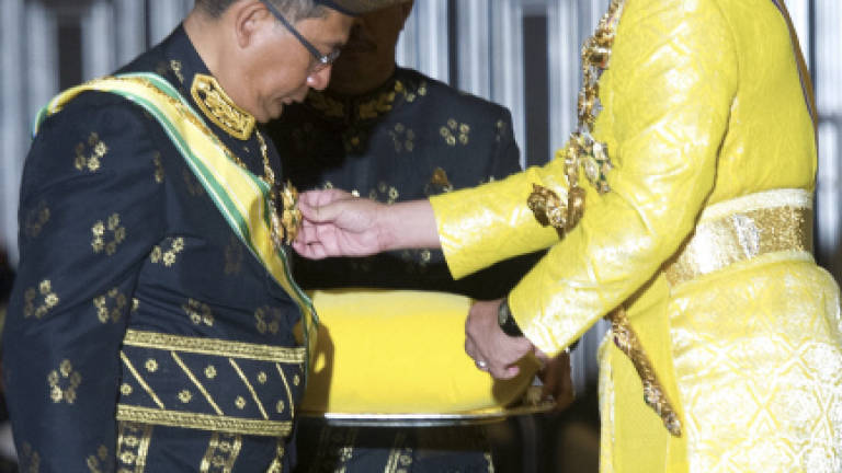 Sultan Terengganu restores the title Datuk Seri to mentri besar