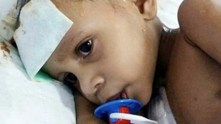 Child with leukemia needs help for treatment