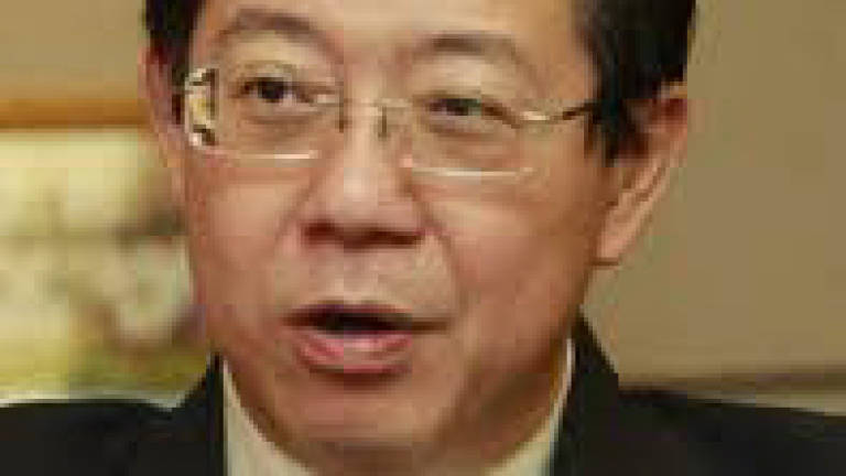 Penang CM proposes solutions to raw water supply issue