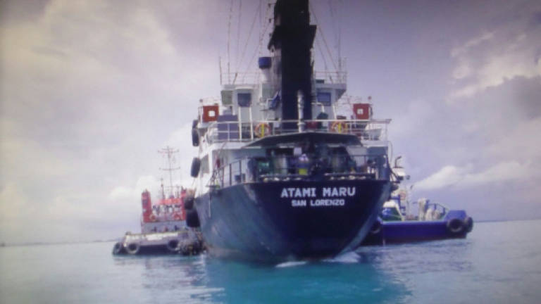 Trio of ships transferring fuel illegally caught