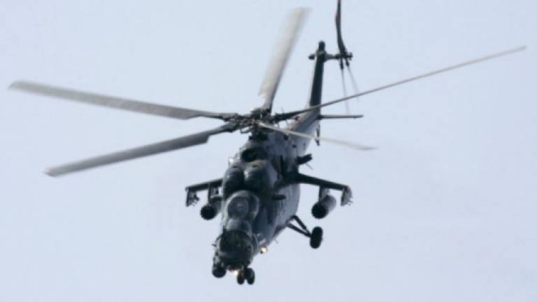 Iraqi Mi-35 helicopter crashes south of Baghdad Iraqi Mi-35 helicopter crashes south of Baghdad