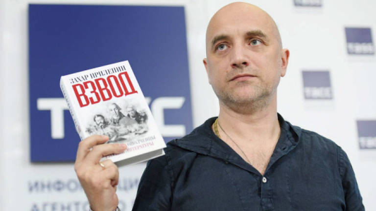 Russian writer sparks war of words by joining Ukraine rebels