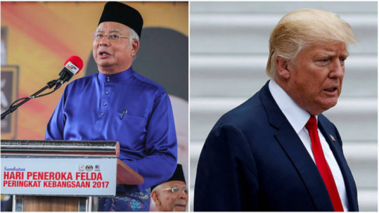 Trump invites Najib for White House meeting on Sept 12