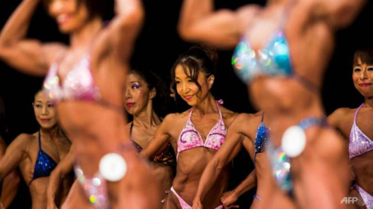 Bikini power: Japan's lady bodybuilders smashing stereotypes