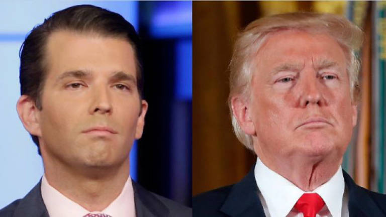 Trump dictated son's statement on Russia talks: Report