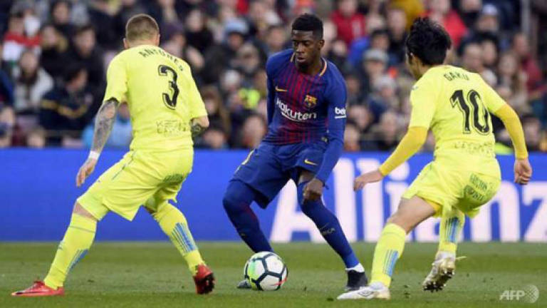 Barcelona frustrated in goalless draw with Getafe