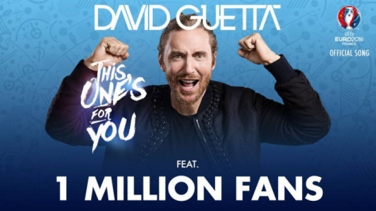 1 Million fans collaborate with David Guetta and UEFA for EURO 2016 theme song